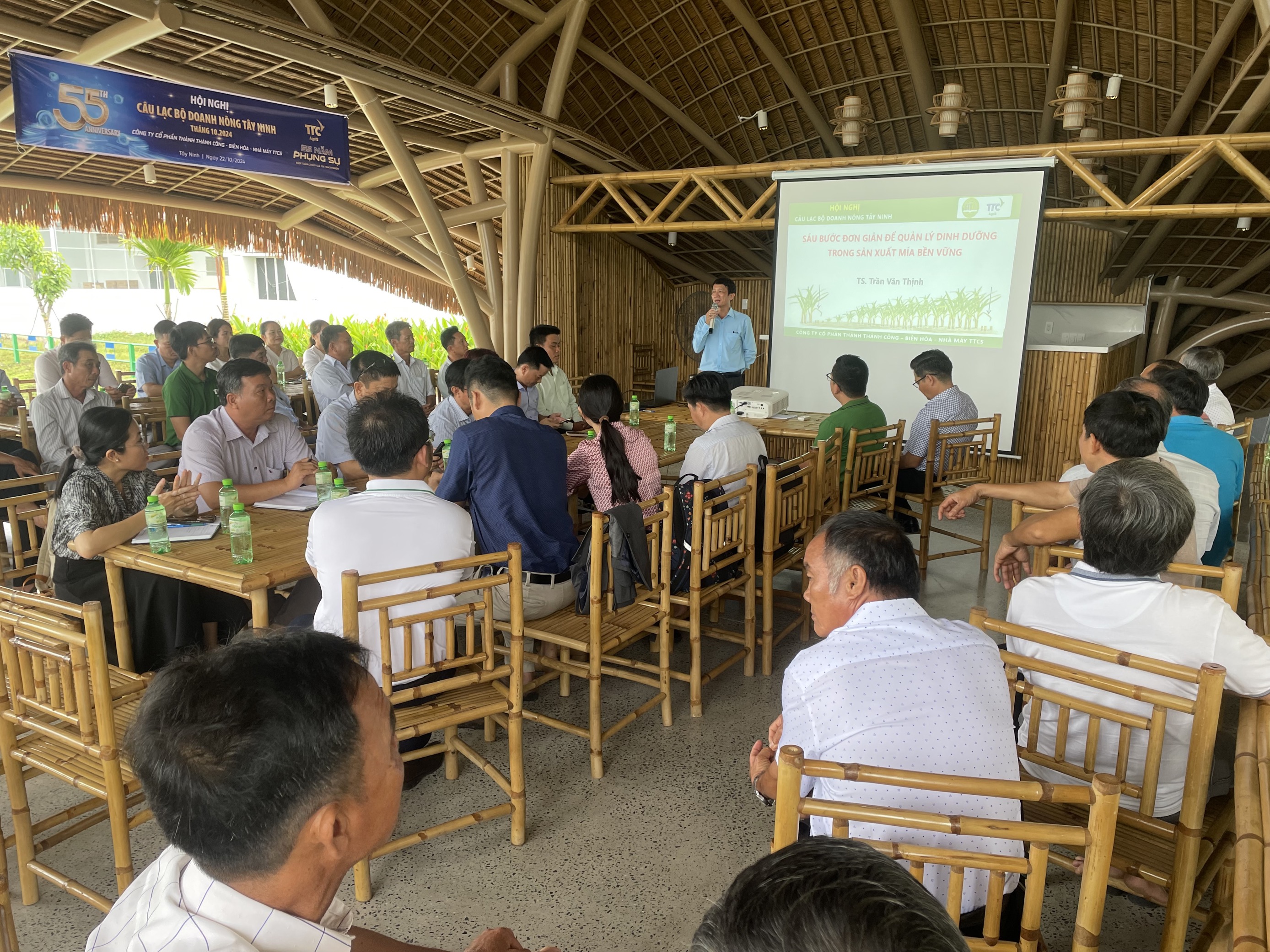 Hội nghị CLB Doanh nông Tây Ninh tháng 10.2024 - 6 bước quản lý dinh dưỡng bền vững cho cây mía